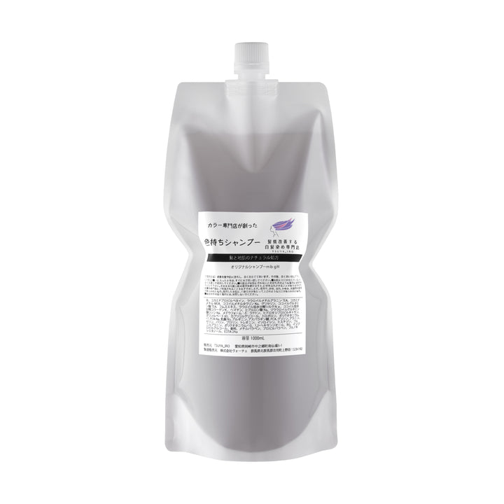 ツヤイロ白髪染め専用シャンプー （ヘマチン配合）1000ml　　　詰め替え用
